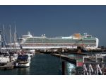 Nowadays. P&O's new cruise ship Ventura uses the same dock as her famous predecessors.